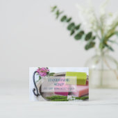 Natuurlijke organische handgemaakte zeep Korting K (Staand voorkant)