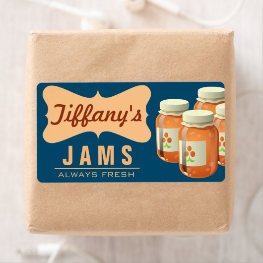 Natuurlijke Organische | Oranje marmelade | Handge Etiket (Insitu)