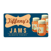 Natuurlijke Organische | Oranje marmelade | Handge Etiket (Voorkant)