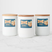 Natuurlijke Organische | Oranje marmelade | Handge Voedselcontainer Etiket (Flessen)