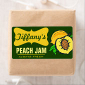 Natuurlijke Organische | Perzikjam | Handgemaakte  Etiket (Insitu)