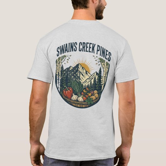 Natuurlijke Overvloed T-shirt (Achterkant)