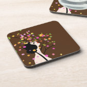 Natuurlijke parfum bier onderzetter (Linkerzijde)