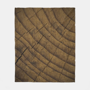 Natuurlijke Pine Wood Achtergrond. Grondstoffen. O Fleece Deken