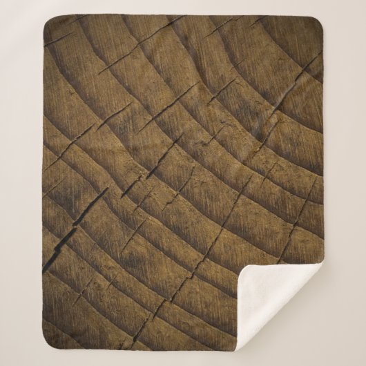 Natuurlijke Pine Wood Achtergrond. Grondstoffen. O Sherpa Deken (Voorkant)