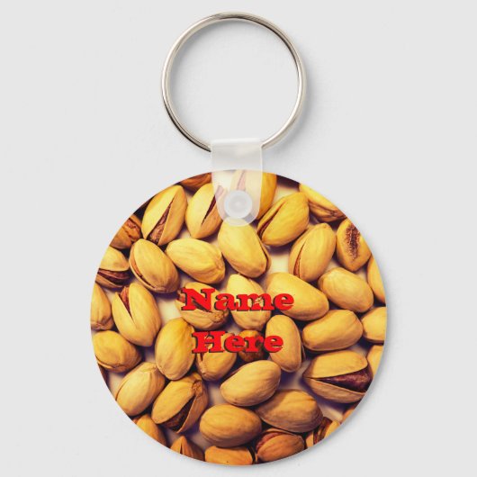Natuurlijke pistachios sleutelhanger (Voorkant)