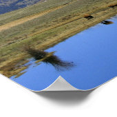 Natuurlijke reflectie poster (Hoek)