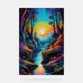 natuurlijke reis acryl bord (Voorkant)