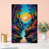 natuurlijke reis acryl bord (Huwelijk)