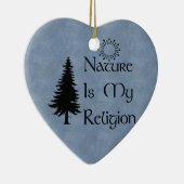 Natuurlijke religie keramisch ornament (Rechts)