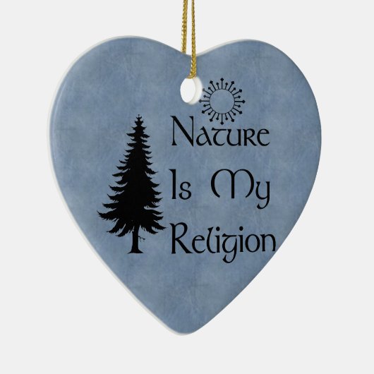 Natuurlijke religie keramisch ornament (Rechts)