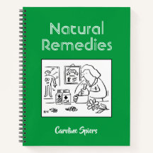 Natuurlijke Remedies Notities met Ontvanger's Naam
