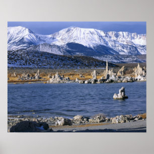 NATUURLIJKE RESERVE VAN DE STAAT MONO LAKE TUFA, POSTER