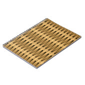 Natuurlijke rietteenwilgen notitieboek (Linkerzijde)