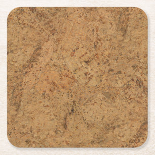 Natuurlijke rookkurk Bark Hood Graan Kijk uit Kartonnen Onderzetters