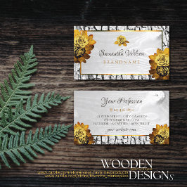 Natuurlijke Rozen met natuurlijke Florence Witte H Visitekaartje