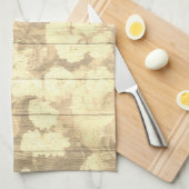 Natuurlijke Rozen Theedoek (Quarter Fold)