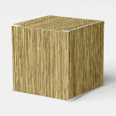 Natuurlijke Rustige Grainy Background Bedankdoosjes (Voorkant Zijde)