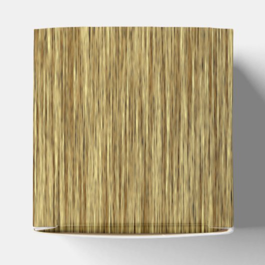 Natuurlijke Rustige Grainy Background Bedankdoosjes (Bovenkant)