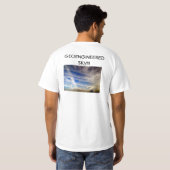 NATUURLIJKE SCHADE...GEOENGINEERDE SKY!! T-SHIRT (Achterkant volledig)