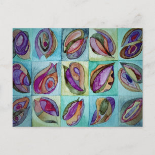 natuurlijke schalen 3 briefkaart