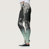 Natuurlijke Schoonheid Bord Groene Riviergraniet L Leggings (Links)