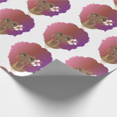 Natuurlijke schoonheid cadeaupapier (Hoek)