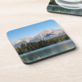 Natuurlijke schoonheid, Canadees piramide-gebergte Bier Onderzetter