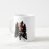 Natuurlijke schoonheid Geniet van de wandeling Koffiemok (Voorkant links)