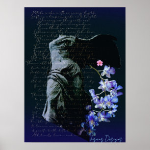 Natuurlijke schoonheid halfglansposter  poster