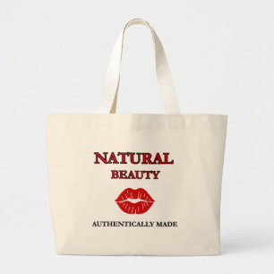 NATUURLIJKE SCHOONHEID KATOEN MOTIVERENDE STRAND W GROTE TOTE BAG