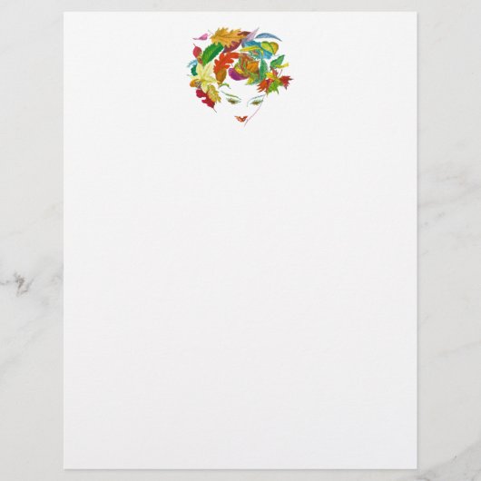 Natuurlijke schoonheid ~ Letterhead Business Work (Voorkant)