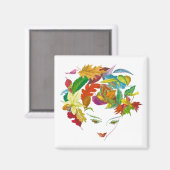 Natuurlijke schoonheid ~ magneet (Voorkant / Achterkant)