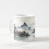 Natuurlijke schoonheid met een berg koffiemok (Voorkant links)