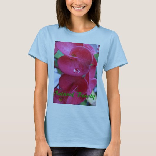 Natuurlijke schoonheid t-shirt (Voorkant)