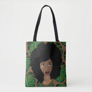 Natuurlijke schoonheid, Tropische Canvas tas van h