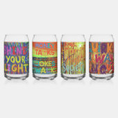 Natuurlijke schoonheid van het milieu blikvorm glas (Voorkant)