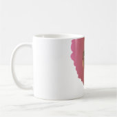 Natuurlijke Schoonheid w/Afro, Roze & Paarse Gradi Koffiemok (Links)