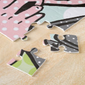 Natuurlijke schoonheidskomische Boek Jigzaag Puzzl Legpuzzel (Zijkant)