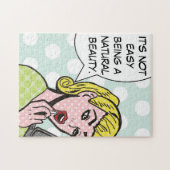 Natuurlijke schoonheidskomische Boek Jigzaag Puzzl Legpuzzel (Horizontaal)