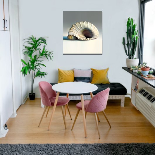 Natuurlijke Shell Wall Hanging Canvas Afdruk