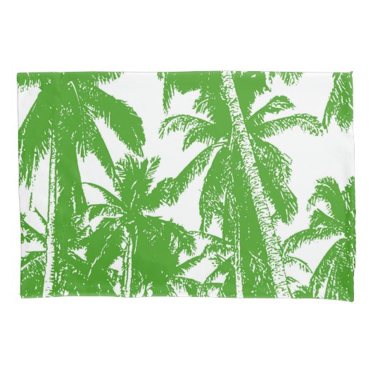 Natuurlijke silhouet van Palm Trees Design Kussensloop (Voorkant)