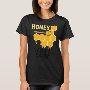 Natuurlijke Snoep Wilderness Honingbijen T-shirt