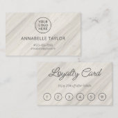 Natuurlijke Spa Klantenkaartje (Voorkant / Achterkant)