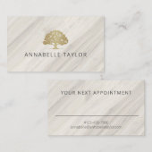 Natuurlijke Spa naam Afspraakkaart Afsprakenkaartje (Voorkant / Achterkant)