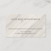 Natuurlijke Spa naam Afspraakkaart Afsprakenkaartje (Achterkant)