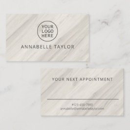 Natuurlijke Spa naam Afspraakkaart Afsprakenkaartje