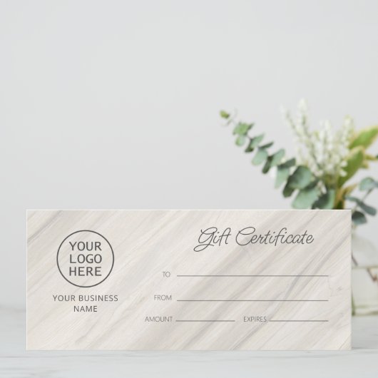 Natuurlijke Spa naam Cadeaubon (Staand voorkant)