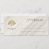 Natuurlijke Spa naam Cadeaubon (Voorkant)