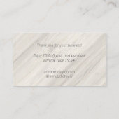 Natuurlijke Spa naam dank u Kortingskaartje (Achterkant)